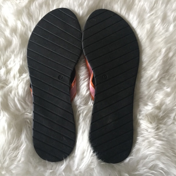 J. Crew leather and grosgrain flip flops - Picture 2 of 3